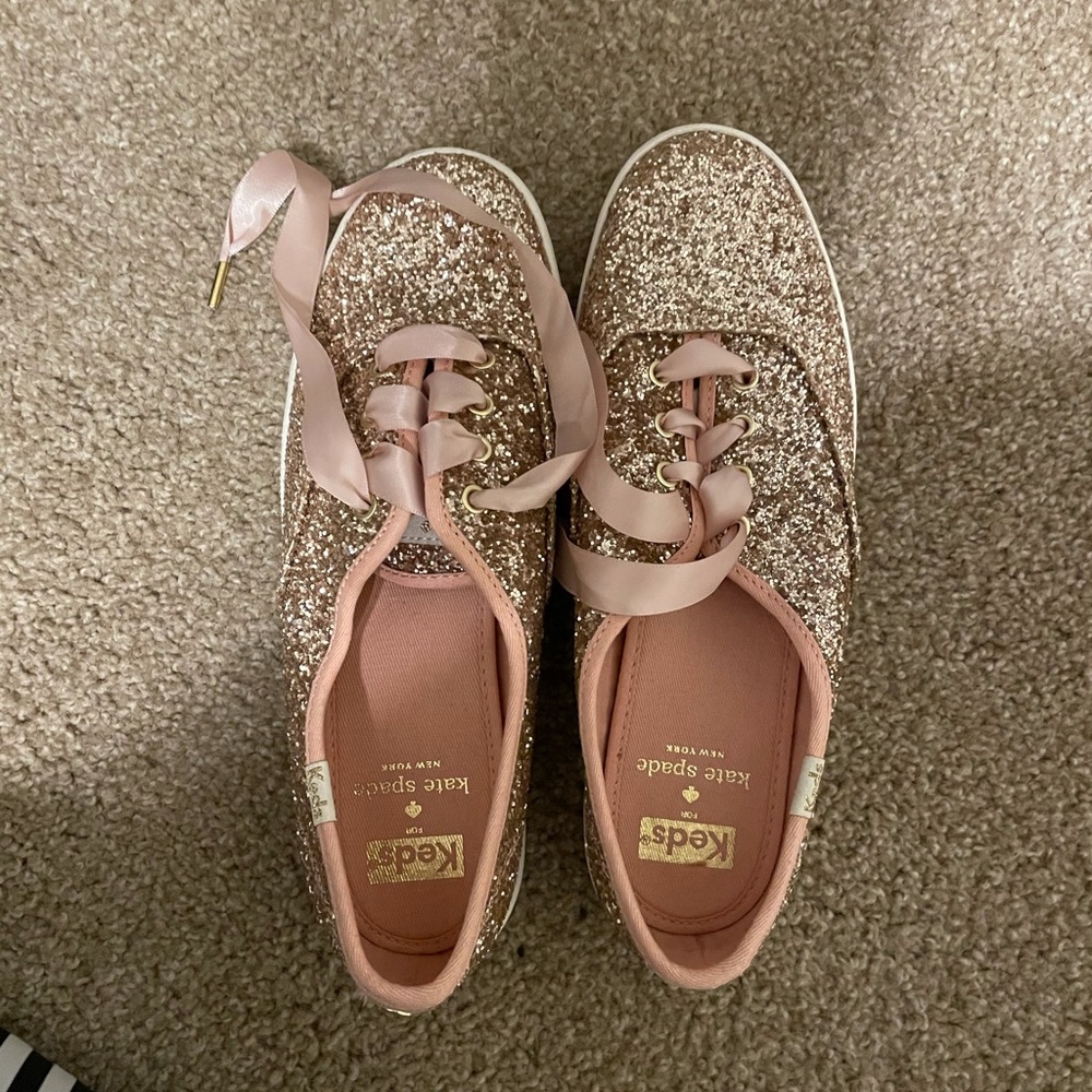 Rose Gold Kate Spade Keds